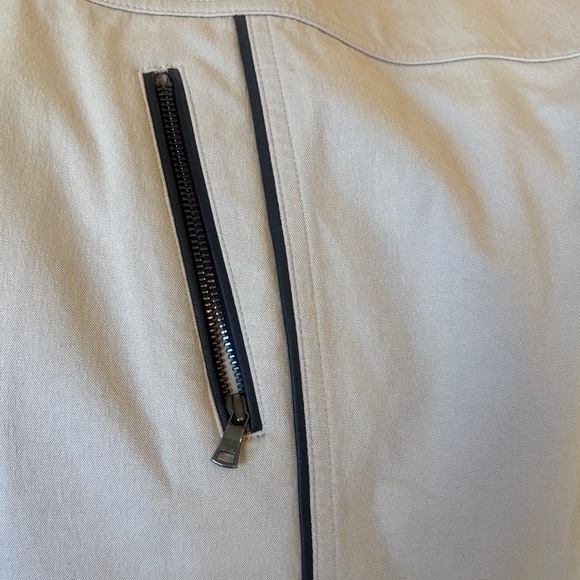 Ann Taylor Edgy Cream Skirt with Black Accents - Picture 2 of 3